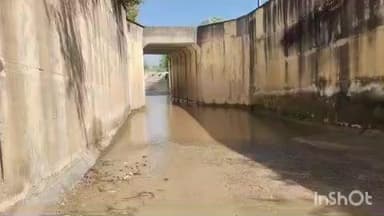 कपासन: कपासन के निकट रेल्वे आरयुबी 24 में जल भराव बना ग्रामीणों के लिए परेशानी का सबब, रेल्वे ने कहा जल्द होगा समाधान