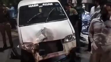 बांगरमऊ: हरदोई-उन्नाव मार्ग पर कार का अचानक टायर फटा, दूसरी लेन में घुसने पर ट्रैक्टर से हुई भिड़ंत, चालक गंभीर घायल