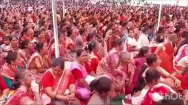 મોડાસા: ગુજરાત આંગણવાડી કર્મચારી સંગઠન દ્વારા અમદાવાદ ખાતે પડતર માંગ સાથે વિશાળ સંમેલન યોજાયું અરવલ્લીની કર્મચારીઓ મહિલાઓ જોડાઈ