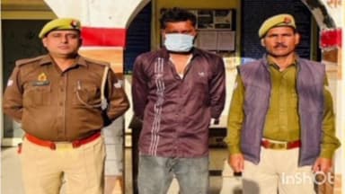 नजीबाबाद: थाना किरतपुर पुलिस ने वादी की भतीजी के साथ गलत काम करने के मामले में अभियुक्त को किया गिरफ्तार
