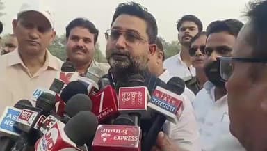 मुहम्मदाबाद: गाजीपुर में योगी सरकार के मंत्री दानिश आजाद अंसारी ने कहा, बिहार में बनेगी एनडीए की सरकार