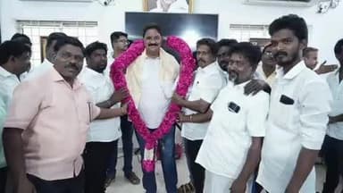 கிருஷ்ணகிரி: திமுக அலுவலகத்தில் மாற்றுக் கட்சியில் இருந்து விலகி திமுகவில் இணையும் நிகழ்வு நடைபெற்றது