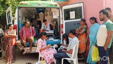 आरमोरी: वैरागड येथे शाशनाचा वतीने फीरते पथकाद्वारे बांधकाम मजूरांची आरोग्य तपासणी व उपचार
शिबीर संपन्न