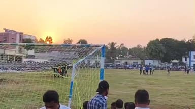 কেতুগ্রাম ১: নকআউট ফুটবল প্রতিযোগিতার আয়োজন করা হল কেতুগ্রামের কাঁটাড়িতে, খেলার অনুষ্ঠানে উপস্থিত বিধায়ক শেখ শাহনওয়াজ