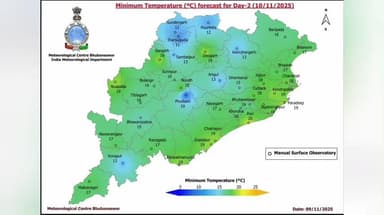 ତାଳଚେର ସଦର: ଆସନ୍ତା ୨ ଦିନ ଅନୁଗୁଳ ଜିଲ୍ଲାରେ କମିବ ତାପମାତ୍ରା, ବଢିବ ଶୀତ