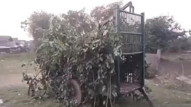 ગણદેવી: બીલીમોરાના તલોધ પટેલ ફળીયામાં દીપડા હોવાની આશંકા: વનવિભાગે પાંજરું મુકીને કાર્યવાહી શરૂ