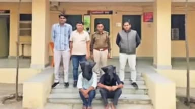 नैनवां: नैनवा थाना पुलिस ने पार्षद पर हमले के दो आरोपियों को किया गिरफ्तार