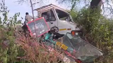 पामगढ़: पचरी राइस मिल के पास डीजे लोडेड माजदा अनियंत्रित होकर पेड़ से भिड़ी, 10 लाख रुपए का हुआ नुकसान