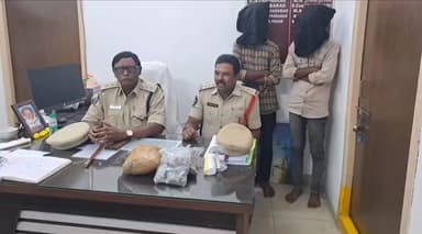 గుంటూరు: గంజాయి కేసులో ఇద్దరు ముద్దాయిలు అరెస్ట్