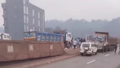 ଚମ୍ପୁଆ: ଭଦ୍ରାସାହି ନିକଟରେ ଦୁଇ ହାଇୱା ପରସ୍ପର ମଧ୍ୟରେ ଧକ୍କା, ଜଣେ ଆହତ