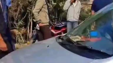 सिरमौर: रीवा-सिरमौर मार्ग पर भीषण हादसा: हरदी मोड़ पर दो कारें टकराईं, यात्री बाल-बाल बचे