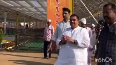 त्र्यंबकेश्वर: दलपतपूर येथे श्री दत्त अवतार दिन महोत्सचा ध्वजारोहण सभामंडप उद्घाटन कार्यक्रम पडला पार