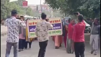 सवाई माधोपुर: सवाई माधोपुर जिला मुख्यालय कलेक्ट्रेट पर सब्जी विक्रेताओं की हड़ताल का तीसरा दिन, रैली निकालकर जताया विरोध