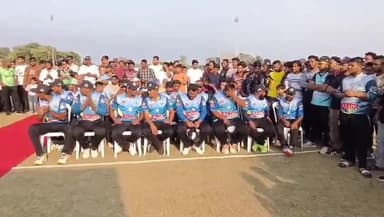 અંકલેશ્વર: ઉમરવાડાના બુરહાની ક્રિકેટ ગ્રાઉન્ડ પર મુસ્લિમ સમાજ પ્રિમયમ લીઞ સીઝન 1ની ફાઈનલ મેચ યોજાઇ