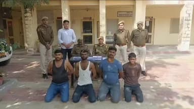 #Balotra: थाना समदड़ी द्वारा ‘‘ऑपरेशन वज्रप्रहार’’ के तहत अवैध हथियारों के विरूद्ध बड़ी कार्यवाही।
03 अवैध पिस्टल व 01 का...