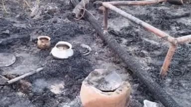 मिल्कीपुर: महुलारा पूरे मिचकुरही गांव में अज्ञात कारणों से लगी आग, एक घर की संपूर्ण गृहस्थी जल गई