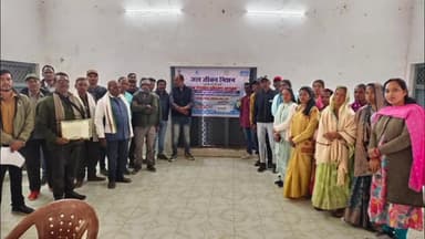 मरवाही: जल जीवन मिशन: सरपंचों, पंचों और सचिवों के लिए कार्यशाला मरवाही सभा कक्ष में आयोजित हुई