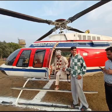 थानागाजी: थानागाजी में क्रिकेटर ने पिता की इच्छा पूरी करने के लिए हेलीकॉप्टर से दुल्हन देने पहुंचा, बना चर्चा का विषय