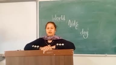 रादौर: एमएलएन स्कूल में विश्व एड्स दिवस पर जागरूकता कार्यक्रम आयोजित