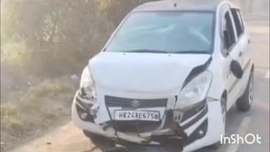 फतेहाबाद: दैय्यड गांव में कार को टक्कर मारी, शादी में डीजे पर झगड़ा, युवक घायल, हमलावरों ने गाड़ी पर बरसाए डंडे