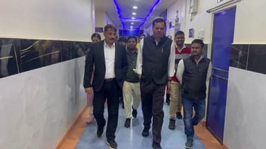 बोडला: संभागायुक्त एस. एन. राठौर ने कलेक्टर गोपाल वर्मा के साथ जिला अस्पताल का किया निरीक्षण