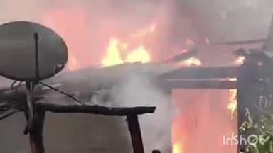 ಅಜ್ಜಂಪುರ: ಬೆಂಕಿಯ ಕೆನ್ನಾಲಗೆಗೆ ಮನೆ ಸುಟ್ಟು ಭಸ್ಮ.! ನಾಗರಕಲ್ಲಲ್ಲಿ ನಡೆದೋಯ್ತು ದುರಂತ.!