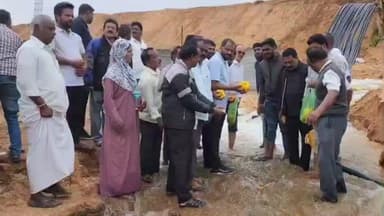 జలహారతి కార్యక్రమంలో పాల్గొన్న ఎమ్మెల్యే షాజహాన్ భాషా.