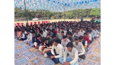 गरोठ: गरोठ में सामूहिक गीता पाठ हुआ, अमेरिका से आईं सॉफ्टवेयर इंजीनियर तृप्ति दीक्षित रहीं आकर्षण का केंद्र