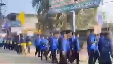 बांधवगढ़: उमरिया नगर में खिलाड़ियों ने निकाली भव्य रैली