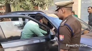 पटियाली: गंजडुंडवारा कस्बा में सीओ संदीप वर्मा का सख्त वाहन चेकिंग अभियान, नियम तोड़ने वालों में मची हड़कंप