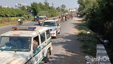 रिसोड: नगर परिषद निवडणुकीच्या पार्श्वभूमीवर दिनांक 29 30 नोव्हेंबरला रिसोड शहरात पथसंंचलन ठाणेदार रामेश्वर चव्हाण यांची माहिती