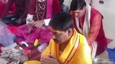 देवघर: वैदिक मंत्रोच्चार के साथ भारतीय जनता पार्टी के देवघर में नए कार्यालय का हुआ गृह प्रवेश