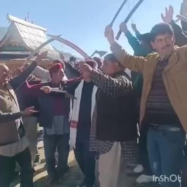 ठियोग: ठियोग के पूर्व भाजपा विधायक प्रत्याशी अजय श्याम ने जिमू में आयोजित समारोह में शिरकत की, भाजपा कार्यकर्ता रहे मौजूद