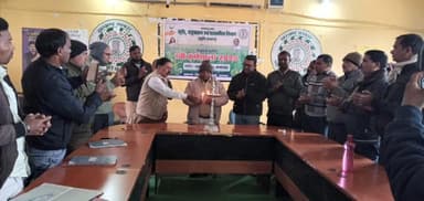 कर्माटांड /विद्यासागर: कर्माटांड़ प्रखंड सभागार में पशुपालन एवं सहकारिता विभाग द्वारा कार्यशाला आयोजित, किसानों ने भाग लिया