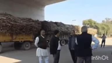 गोहाना: गन्ना लेकर आहुलाना चीनी मिल में घुसे किसान, गेट वेल्ड किया और ट्रैक्टर से तोड़ा