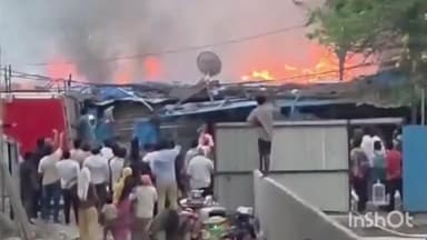 ఖైరతాబాద్: చందానగర్ పోలీస్ స్టేషన్ పరిధిలో అగ్ని ప్రమాదం