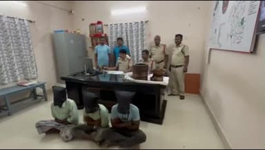 పలు దేవాలయాల్లో చోరీలకు పాల్పడుతున్న ముగ్గురు నిందితులను గుర్రంకొండలో అరెస్ట్, 78వేలు విలువ చేసే వస్తువులు స్వాధీనం