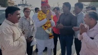 सोजत: प्रदेश भारतीय जनता पार्टी के महामंत्री बने भूपेंद्र सैनी के सोजत पहली बार पहुंचने पर भाजपा कार्यकर्ताओं ने किया स्वागत