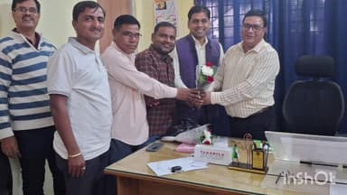 पीएम श्री सेजेस चकरभाठा में नव नियुक्त प्राचार्य का एसएमडीसी द्वारा स्वागत एवं शुभकामनाएं दी गईं