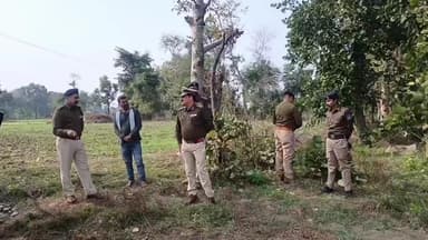 जतारा: जतारा पहुंचे डीआईजी विजय खत्री, तेहरे हत्याकांड मामले में घटनास्थल का किया निरीक्षण