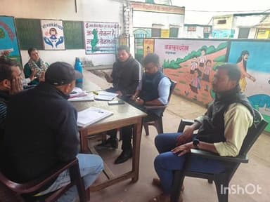 खेरागढ़: बूथों का उपजिलाधिकारी ने एसआईआर को लेकर किया निरीक्षण