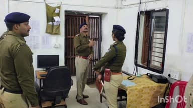 बहरी: सीधी पुलिस अधीक्षक ने किया कुसमी थाने का निरीक्षण, दिए आवश्यक निर्देश