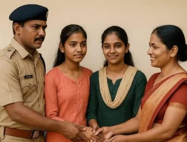 चुरहट: चुरहट पुलिस ने गुजरात से एक नाबालिग किशोरी को 1100 किमी दूर से लाकर परिजनों को सौंपा