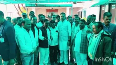 जरीडीह: बेरमो विधायक अनूप सिंह ने सामाजिक संगठनों और महागठबंधन के साथियों से की मुलाकात