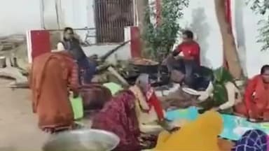 नौगांव: नौगांव के मेला ग्राउंड में पंडित ऋषि महाराज की भागवत कथा के समापन पर होगा भंडारा, तैयारियां तेज!