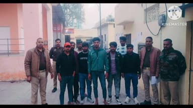 गुन्नौर: बबराला थाना पुलिस ने अलग-अलग गांव से 8 नफर अभियुक्तों को गिरफ्तार कर न्यायालय भेजा