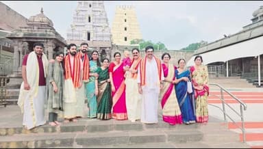 శ్రీశైల మల్లన్న ను కుటుంబ సమేతంగా దర్శించుకున్న పీలేరు ఎమ్మెల్యే నల్లారి కిషోర్ కుమార్ రెడ్డి