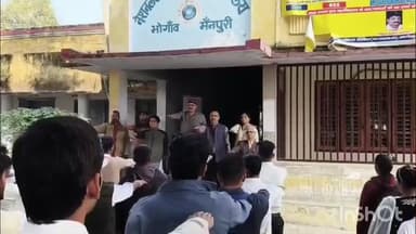 भोगांव: भोगांव क्षेत्र में SIR कार्य में प्रशासन का विद्यालय ने किया सहयोग, लोगों को जागरूकता के लिए दिलाई शपथ