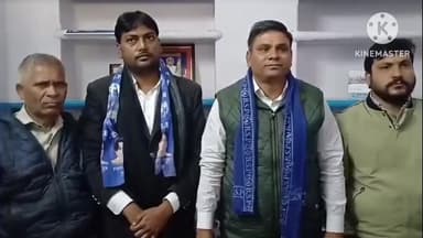 सहारनपुर: देहरादून रोड स्थित बसपा के मंडल कार्यालय पर कार्यभार ग्रहण के बाद नव नियुक्त जिला अध्यक्ष ने की प्रेस वार्ता