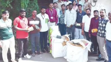 सिन्नर: सिन्नर नगर परिषदेची धडक मोहीम छापे टाकत एकूण 75 हजार 300 रुपये किमतीचा नायलॉन मांजा जप्त